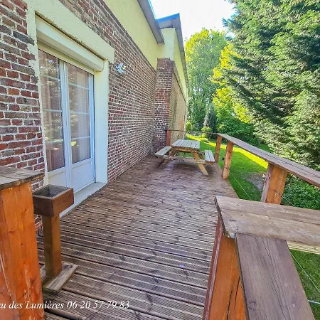 Château des Lumières Gîte et gîte insolite Saint-Blimont Extérieur photo